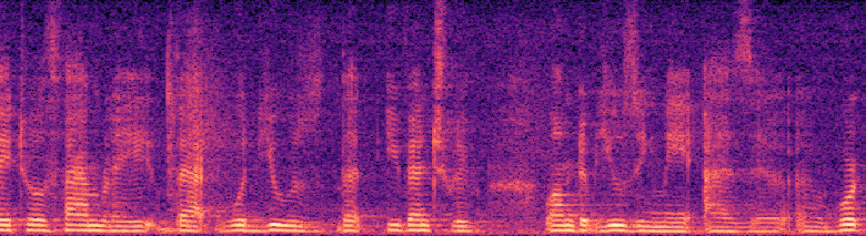 Clean spectrogram for Sample 01